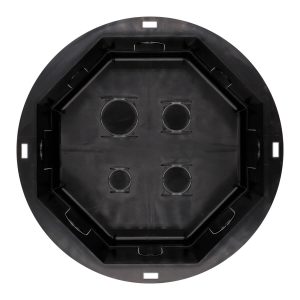Bote integral Poliflex de 6 cm ideal para alojar luminarias tipo spot. Gran resistencia al aplastamiento. 30 pzas.