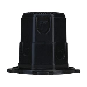 Mini bote Poliflex 100 mm ideal para lámparas halógenas y de LED. No se oxida y es retardante a la flama. 60 pzas.